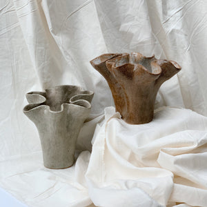 The Earthy Coral Vase