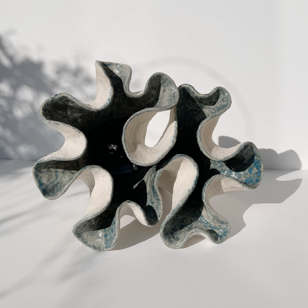 The Blue Lip Coral Vase